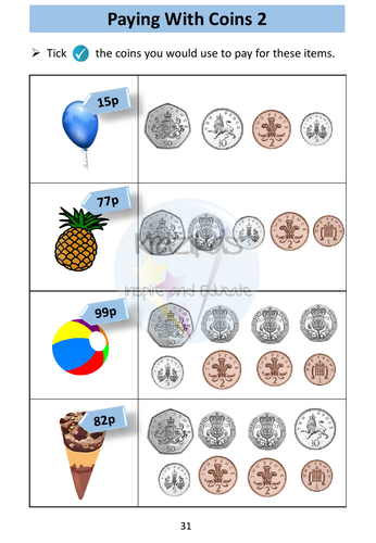 Money Year 3 Workbook - White Rose Maths | Teaching Resources