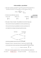 Conditional probability and independence worksheet picture