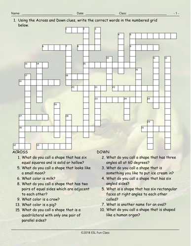 cross shape crossword clue