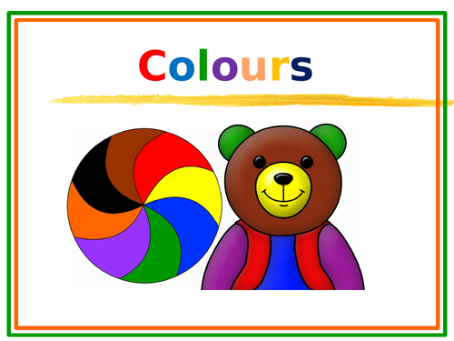 Colours Around Us - PowerPoint
