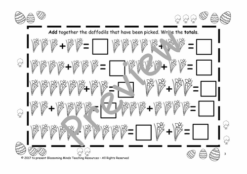 Year 1 Easter Maths Activity Booklet | Teaching Resources