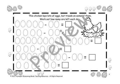 Year 1 Easter Maths Activity Booklet | Teaching Resources