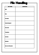 Computer Science Unit 2 Key Terms | Teaching Resources