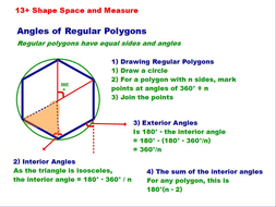 Angles of Regular Polygons | Teaching Resources