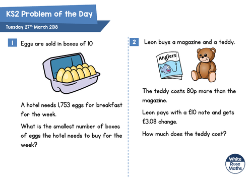 ks2 problem solving white rose