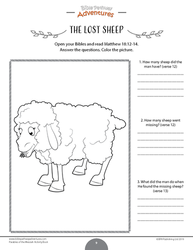 Bible Parable: The Lost Sheep | Teaching Resources