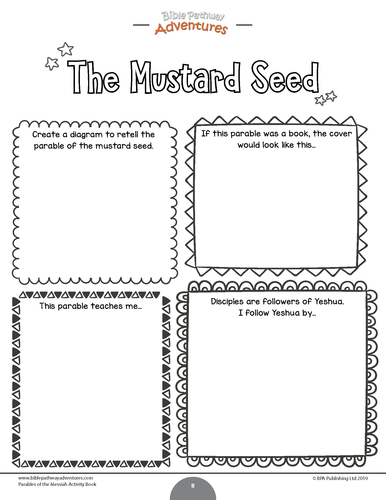 mustard seed parable for kids