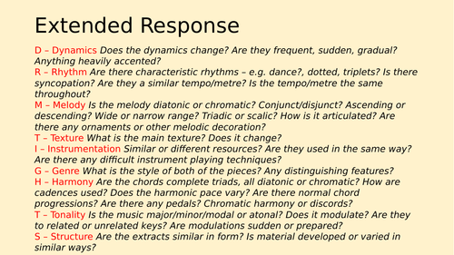 Beethoven Revision Resources EDEXCEL GCSE Music