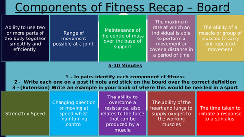 AQA GCSE PE (9-1) Physical Training - Fitness testing - practical or theory!