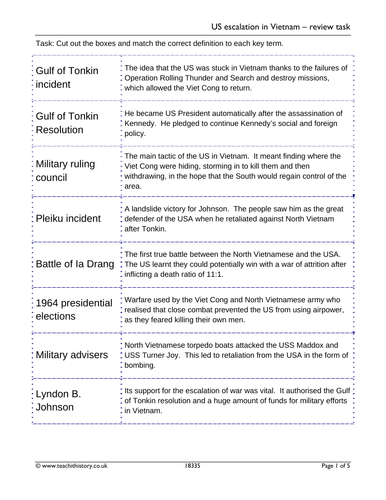 AQA Cold War Year 13 - Cooperation and Confrontation (11 lessons ...