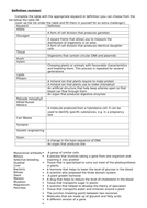 GCSE Biology revision activities pack | Teaching Resources