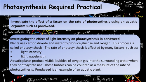 New 1-9 GCSE Science (Biology) Required Practical Lessons | Teaching