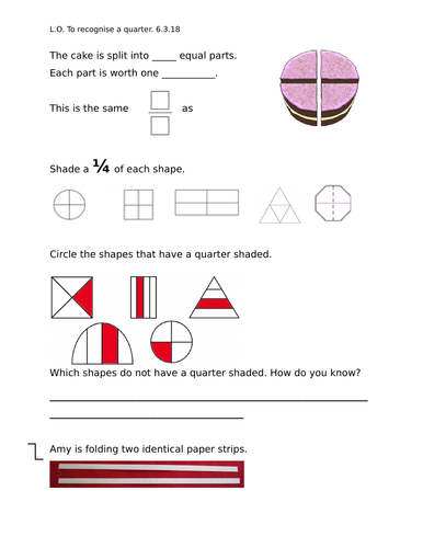 year-2-identifying-and-finding-quarters-set-of-worksheets-for-2-lessons-teaching-resources