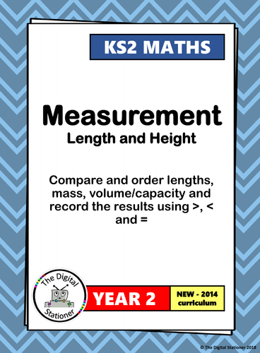 Year 2 - Measurement - Length & Height - Compare and Order - WRM ...
