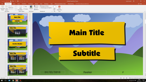 Fortnite Powerpoint Template Fortnite Powerpoint Template Teaching Resources