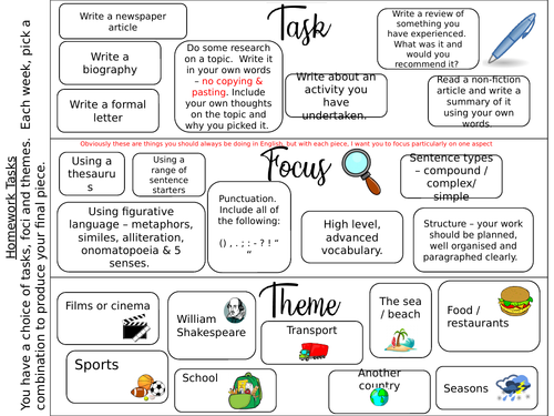 biography extracts ks3