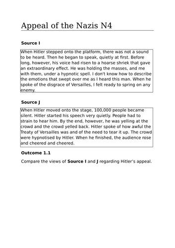 Rise of the Nazis: Appeal of the Nazi Party Lesson 11