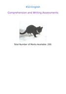 ks3 english creative writing and comprehension activities and