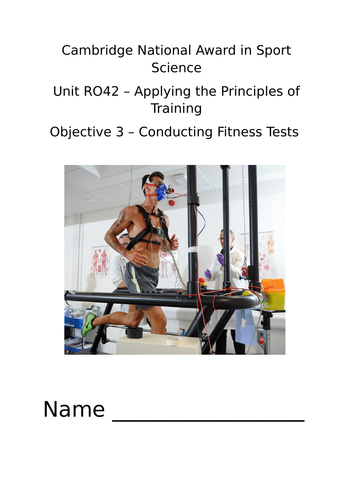 OCR Cambridge National Sport Science - Unit R042 Teaching Bundle ...