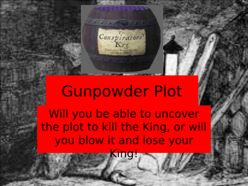 Gunpowder Plot 15 Questions quiz