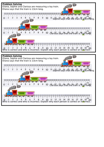 Measuring length, Spring Block 4, Year 3