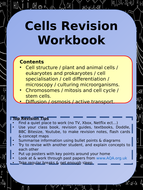 AQA 1-9 GCSE Biology (Science) Cells Work Booklet & Revision Lesson ...