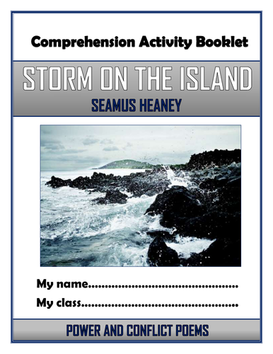 Storm on the Island - Comprehension Activities Booklet!