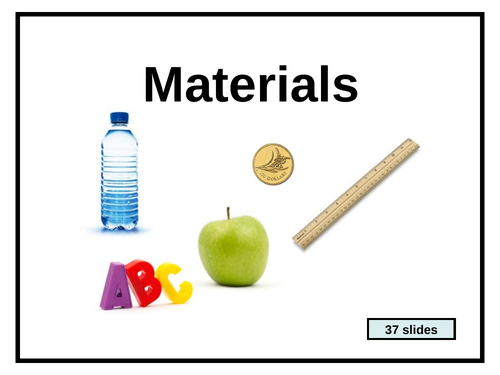 Materials PowerPoint - Science - Key Stage 1