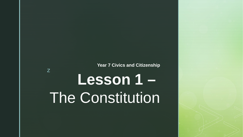 Year 7 Civics and Citizenship Unit | Teaching Resources