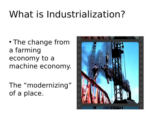 industrialization-teaching-resources