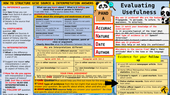 Gcse Edexcel History Paper 1 And Paper 3 Source And Interpretation