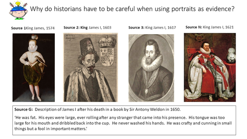 James I: Source analysis of his personality and character | Teaching ...