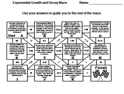 Exponential Growth and Decay