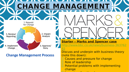 change-management-whole-lesson-activities-and-starter-a-level