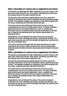 Describing a storm at sea ks2 image