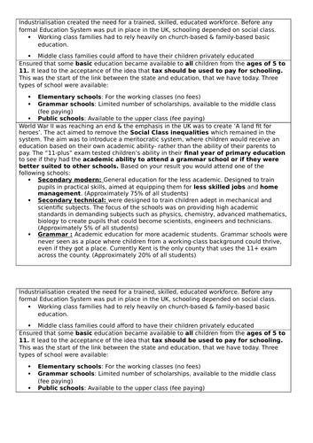 AQA Education (4/17) The History of Education