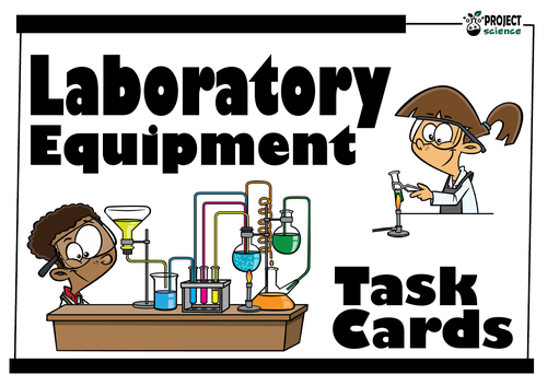 Laboratory Equipment Task Cards | Teaching Resources
