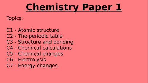 aqa-chemistry-paper-1-knowledge-organiser-booklet-teaching-resources