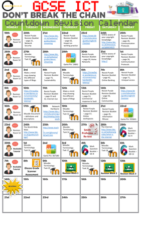 Edexcel GCSE ICT Countdown Revision