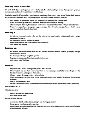 New AQA 1-9 GCSE Biology (Science) Biological Organisation Lesson ...