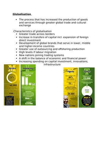 Business Edexcel A-level THEME 4 REVISION NOTES | Teaching Resources