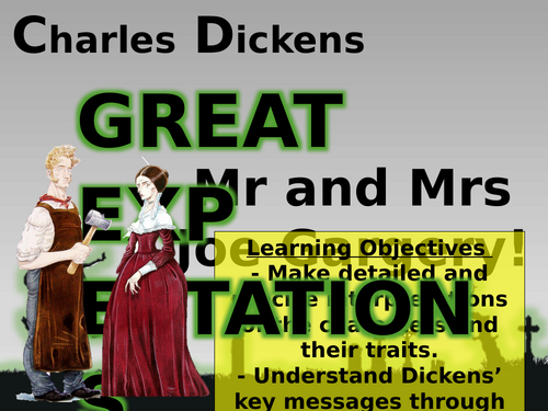 Great Expectations: Mr and Mrs Joe Gargery!