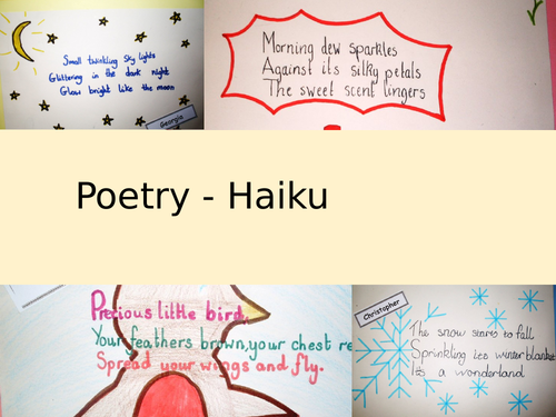 Haiku | Teaching Resources