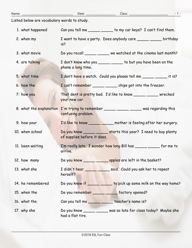 embedded questions study worksheet teaching resources