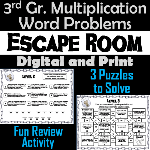 Multiplication Word Problems