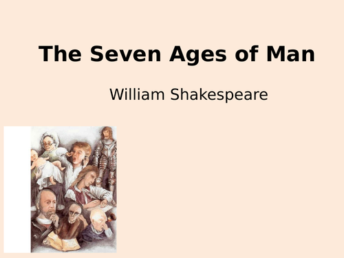 Shakespeare Reading Comprehension With Answers Seven Ages Of Man Teaching Resources