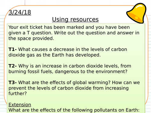 New AQA GCSE trilogy/chemistry- using resources potable water ...