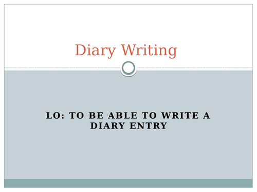 Diary entry, timeline, postcard ppt | Teaching Resources