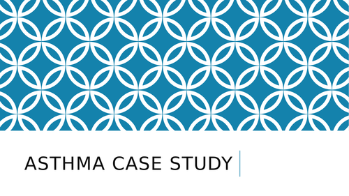 AQA A Level Geography - Population and Health - Asthma Case Study