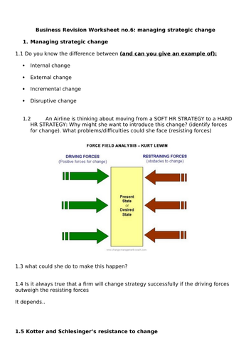 YEAR 13 REVISION FILL IN GUIDES/WORKBOOK AQA BUSINESS -  2019 version updated